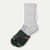 Running Half Calf Socks - Varsity Grey Heather / Dark Elm L [9192]