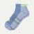 Performance Compression Ankle Socks - blue smoke L [9158]