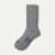 Modern Rib Calf Socks - Washed Black L [6004]