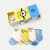 Junior Minions X Bombas Calf Sock 4-Pack Gift Box - Minion Mix L [8566]