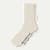 Chunky Ragg Half Calf Socks - cream L [7811]