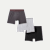 Men's Cotton Modal Blend Boxer 3-Pack - All Spice Grey Black Mix L