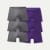 Men's Soft Flex Slim Boxer 6-Pack - Boulder Mix L