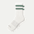 Women's Vintage Stripes Half Calf Socks - easy sage L [8889]