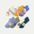 Youth Ankle Sock 8-Pack - Blue Sage Jungle Mix L