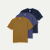 Premium Weight T-Shirt 3-Pack - Indigo Canteen Navy Mix L