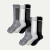 Men's Performance Compression Knee High Socks 6-Pack - black