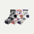 Women’s Sheer Garden Party Quarter Sock 3-Pack - Floral Mix L [8447]