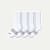 Women's Solids Calf Sock 4-Pack - white - 17
