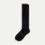 Marl Knee High Socks Black L