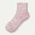 Summer Slub Quarter Socks - Dusty Mauve L [8869]