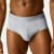 Cotton Modal Blend Brief - Medium Grey Heather MO1 [8817]