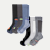 Men's Performance Compression Sock 6-Pack (20-30mmHg) - black steel mix L