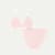Women's Seamless Triangle Bralette + High Rise Brief - Blush