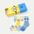 Youth Minions X Bombas Calf Sock 4-Pack Gift Box - Minion Mix L [8685]