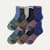 Hiking Quarter Sock 6-Pack - Botanic Blue Mix L
