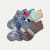 Men’s Tropical Ankle Sock 6-Pack - Ink Pine Mix L [4064]