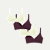 Womenâ€™s No Show Plunge Bralette 4-Pack - Spice Meringue Mix L