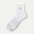All-Purpose Performance Quarter Socks White Neon Yellow L [7524]