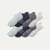 Grippers Ankle Sock 8-Pack - Harbor Navy Mix