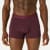 Men's Cotton Modal Blend Trunk - Burgundy Midnight Plum Stripe MO1 [8472]