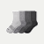 Youth Marl Calf Sock 4-Pack - Shades L [9039]
