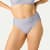 Women's No Show High Rise Brief - Nimbus Grey WO1 [7196]