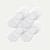 Men's Lightweight No Show Sock 4-Pack - White