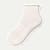Merino Wool Blend Roll Top Gripper House Socks - Warm Ivory L [7240]