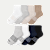 Women's Quarter Sock 8-Pack - solids mix L