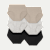 Women's Super Soft High Rise Full Brief 6-Pack - Nude Grey Black Mix L