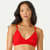 Women's Seamless Triangle Bralette - Red Sky WO1 [7665]