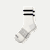 Half Calf Socks softwhite-navy-layflat-1-transparent