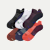 Men's Running Ankle Sock 6-Pack - navy red mix