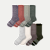Women's Merino Wool Blend Calf Sock 8-Pack - Lavender Sage Neutrals Mix L