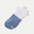 Women's Running Ankle Socks - white bluesmoke L [9150]