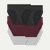 Women's Seamless Brief 6-Pack - Black Shimmer Grey Burgundy Mix L
