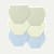 Women's No Show High Rise Brief 6-Pack - Glacier Sage Pack L