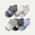 Toddler Tri-Block Gripper Ankle Sock 6-Pack - mixed L [10325]