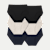 Women's Super Soft Brief 6-Pack - Navy Oat Black Mix L