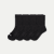 Men's Modern Rib Half Calf Sock 4-Pack - black mix L