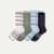 Women's Holiday Calf Sock 4-Pack - glacier sage mix L [10171]