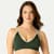 Women's Seamless Triangle Bralette - Dark Elm WO1 [7665]