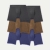 Men's Cotton Modal Blend Boxer Brief 6-Pack - Canteen Indigo Steel Mix L