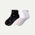 Women's Studio Gripper Quarter Sock 3-Pack - Floral Mix L