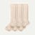 Men's Travel Compression Knee High Sock 3-Pack (15–20mmHg) - Chai Latte L