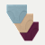 Women's Seamless High Rise Brief 3-Pack - Fog Sand Fig Mix L