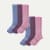 Women's Everyday Compression Sock 6-Pack (15-20mmHg) - Blue Smoke Mix L