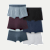 Men's Cotton Modal Blend Trunk 6-Pack - Misty Sky Plum Multi L