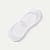 Low-Cut No Show Socks White L
